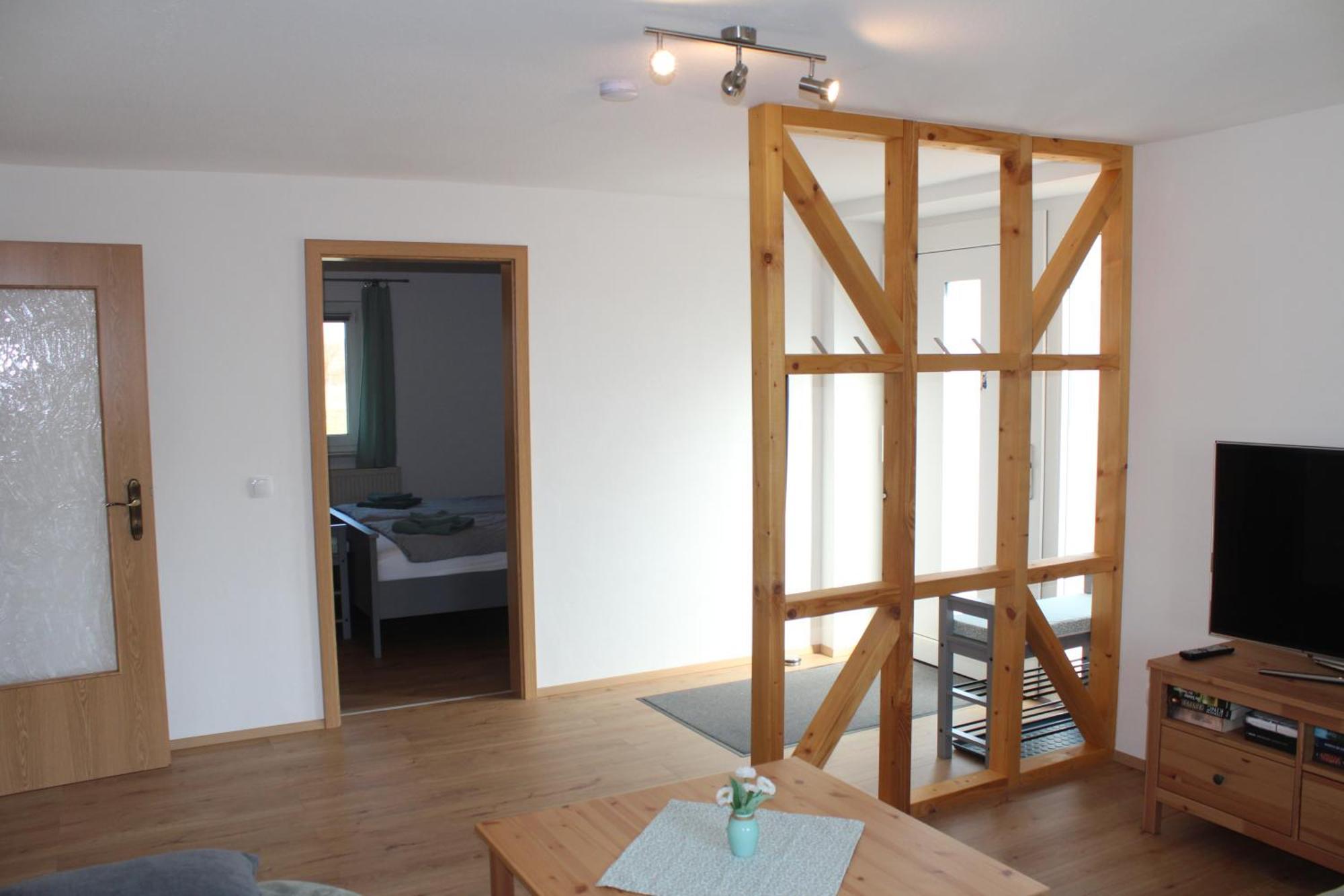 Ferienwohnung Feldblick Struppen Exterior foto